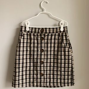 PacSun Plaid Mini Skirt